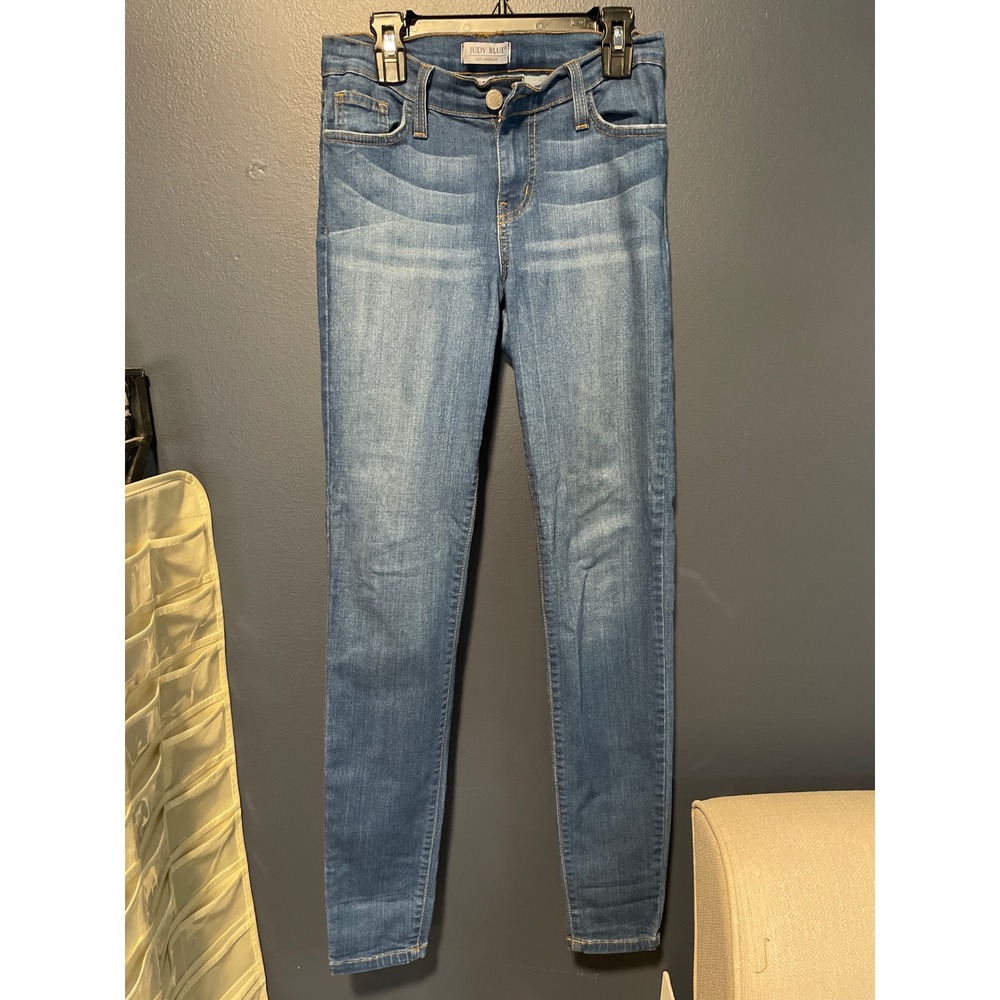 Judy Blue Women's Skinny Jeans Size 3/26 Light Wash Stretch Denim